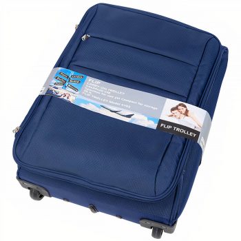 4703 FLIP מזוודה מתקפלת עליה למטוס 20 כחול_auto_x2