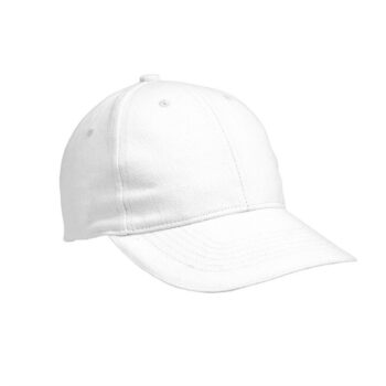 כובע ממותג דגם סרג'נט צבע לבן