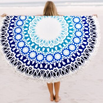 מגבת חוף דגם סיאסטה צבע כחול