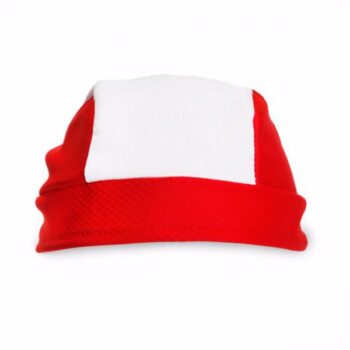 בנדנה \ כובע ממותג דגם רייס צבע אדום