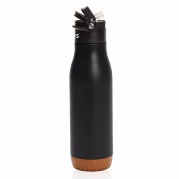 בקבוק תרמי דגם לונג צבע שחור